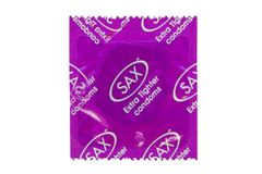Sax Extra Tighter Fit Condoms 46mm -  Clip Lock Bag of 144