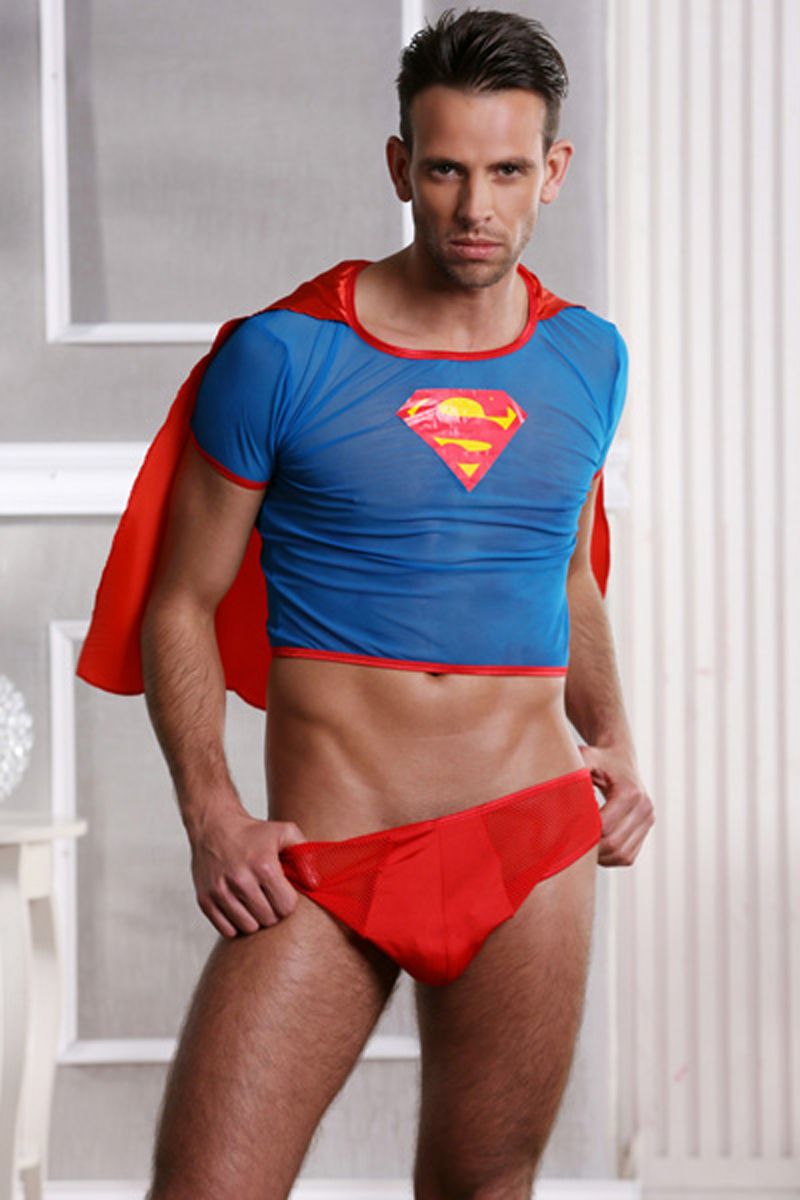 Sexy Super Man Costume