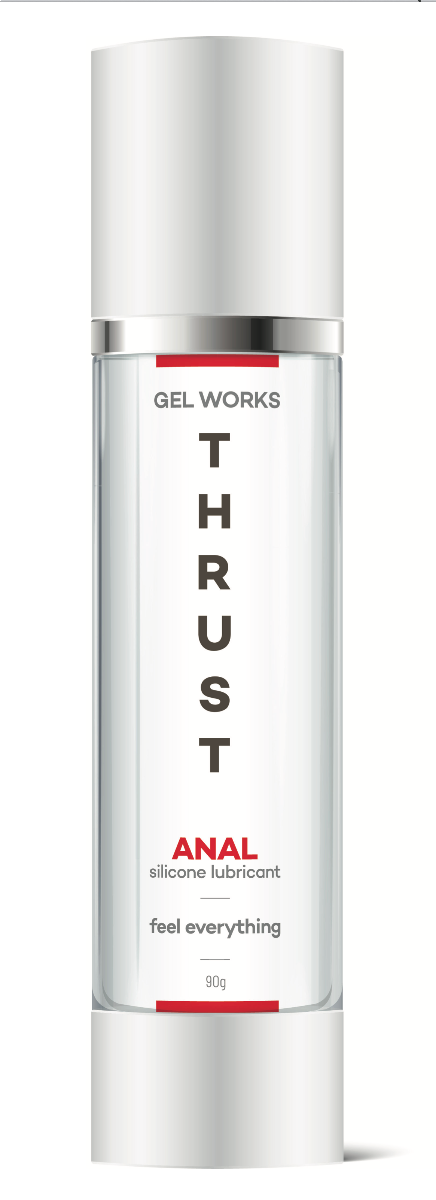 Thrust Anal Silicone Lubricant - 90g Airlift Pump Bottle